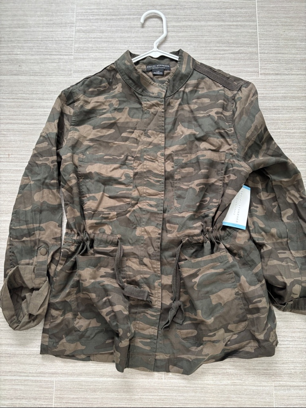 🌻5/$20🌻 Camo Utility Jacket - Olive Camo